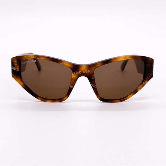 NEW BALENCIAGA BB0097S 003 BROWN WOMEN SUNGLASSES main image 8